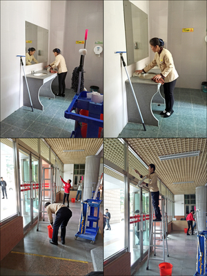 技能競賽勤交流，同臺競技展風采——南強物業派員參加學生公寓與環境服務中心保潔服務技能競賽